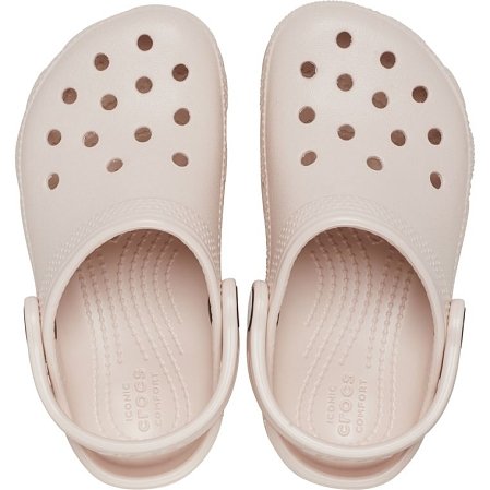 Crocs Crocband Βρεφικά Σαμπό White (Μεγέθη 19-28)