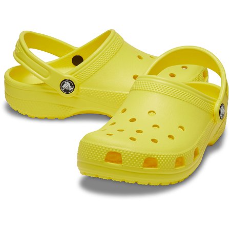 Βρεφικά Σαμπό Crocs Classic Clog για Αγόρια Cyber Yellow (Μεγέθη 19-28)