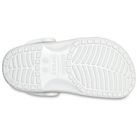 Crocs Crocband Παιδικά Σαμπό Λευκά