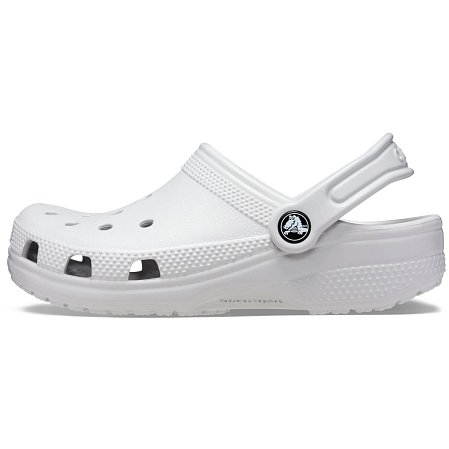 Crocs Crocband Παιδικά Σαμπό Λευκά