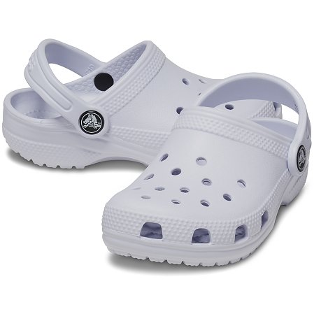 Crocs Crocband Παιδικά Σαμπό Gray-Lilac (Μεγέθη 28-34)