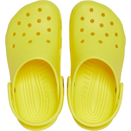 Παιδικά Σαμπό Crocs Classic Clog για Αγόρια Cyber Yellow (Μεγέθη 28-34)