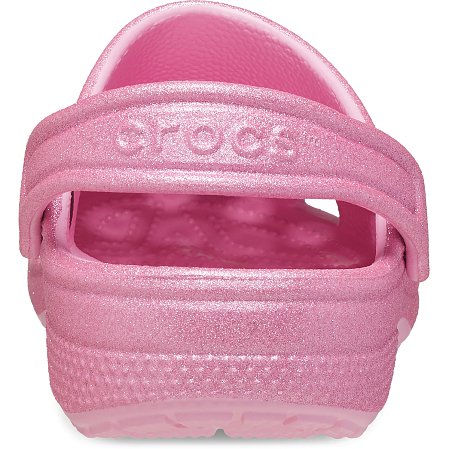 Παιδικά Σαμπό Crocs Classic Clog για Κορίτσια Pink Tweed Glitter (Μεγέθη 28-34)