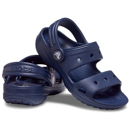 Crocs Crocband Παιδικά Σανδάλια για Αγόρια Dark Blue (Μεγέθη 20-28)