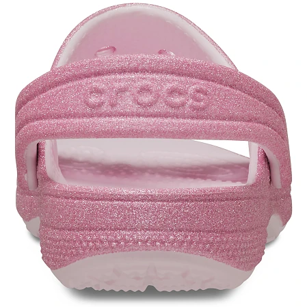 Βρεφικά Σανδάλια Crocs Classic Sandal για Κορίτσια Glitter Pink Milk (Μεγέθη 19-28)