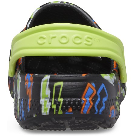 Crocs Crocband Παιδικά Σαμπό Black Lightning