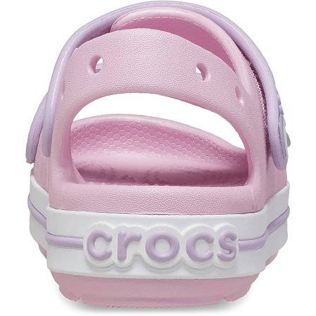 Crocs Crocband Παιδικά Σανδάλια για Κορίτσια Pink (Μεγέθη 28-35)
