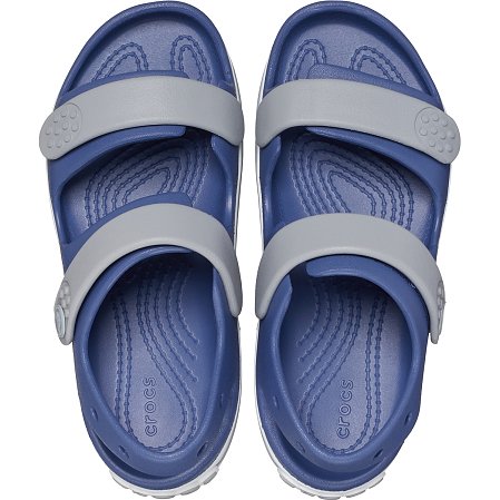 Crocs Crocband Βρεφικά Σανδάλια για Αγόρια Blue Gray (Μεγέθη 19-28)