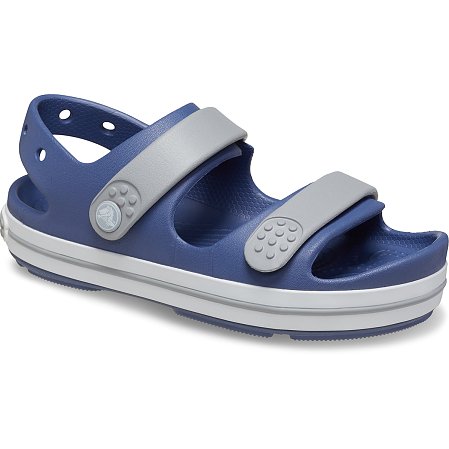 Crocs Crocband Βρεφικά Σανδάλια για Αγόρια Blue Gray (Μεγέθη 19-28)