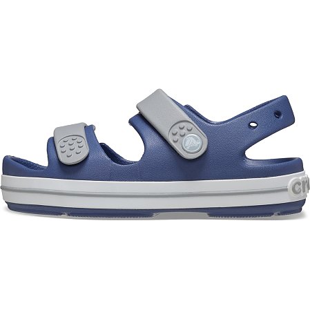 Crocs Crocband Βρεφικά Σανδάλια για Αγόρια Blue Gray (Μεγέθη 19-28)