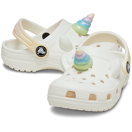 Βρεφικά Σαμπό Crocs Classic για Κορίτσια Iam Rainbow Unicorn (Μεγέθη 19-28)