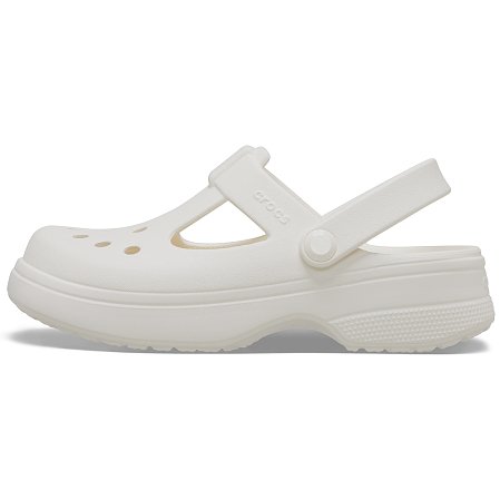 Παιδικά Σαμπό Crocs Classic Mary Jane Clog για Κορίτσια White (Μεγέθη 28-33)