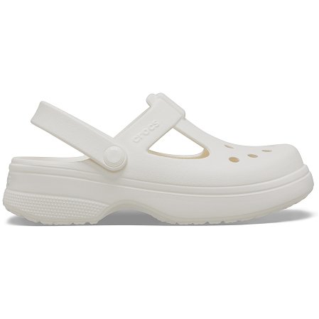 Βρεφικά Σαμπό Crocs Classic Mary Jane Clog για Κορίτσια White (Μεγέθη 20-28)