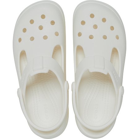 Βρεφικά Σαμπό Crocs Classic Mary Jane Clog για Κορίτσια White (Μεγέθη 20-28)
