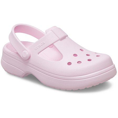 Βρεφικά Σαμπό Crocs Classic Mary Jane Clog για Κορίτσια Pink (Μεγέθη 20-28)