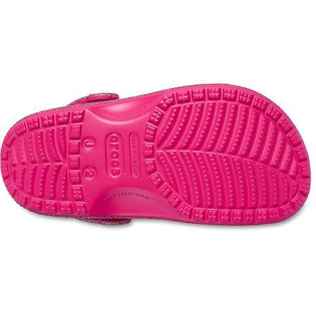 Βρεφικά Σαμπό Crocs Classic Clog για Κορίτσια Pink Iridescent Glitter (Μεγέθη 19-28)