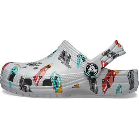 Βρεφικά Σαμπό Crocs Classic Clog για Αγόρια Race Cars (Μεγέθη 19-28)