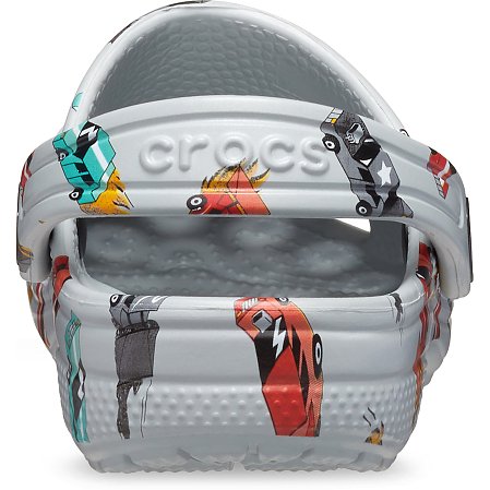 Βρεφικά Σαμπό Crocs Classic Clog για Αγόρια Race Cars (Μεγέθη 19-28)