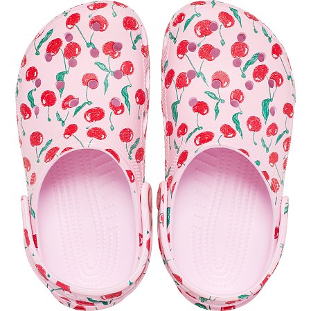 Παιδικά Σαμπό Crocs Classic Clog για Κορίτσια Fresh Fruits (Μεγέθη 28-33)