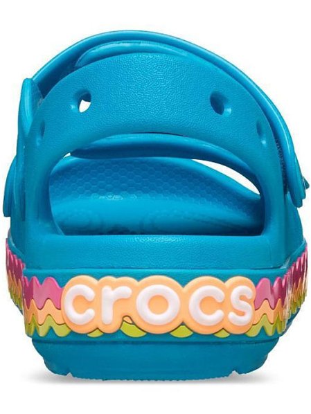 Παιδικά Σανδάλια Crocs Cruiser RicRac για Κορίτσια Blue (Μεγέθη 28-35)