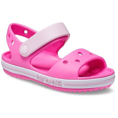 Βρεφικά Σανδάλια Crocs Bayaband Sandal για Κορίτσια Pink (Μεγέθη 19-26)