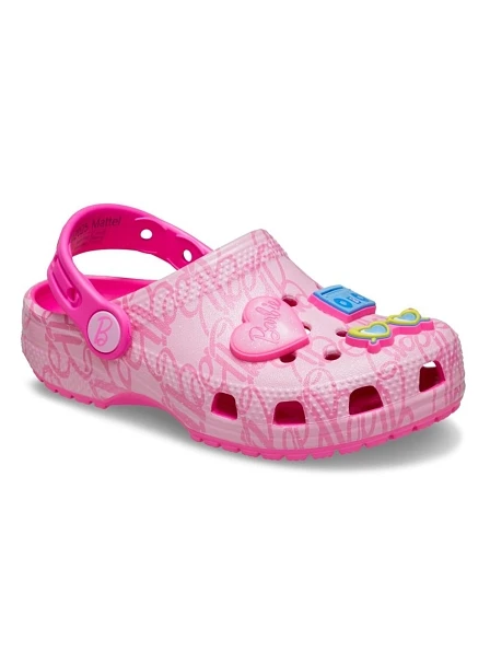 Βρεφικά Σαμπό Crocs Classic Clog Mattel Pink Barbie για Κορίτσια (Μεγέθη 19-28)