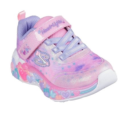 Βρεφικά Παπούτσια Skechers Heart Lights για Κορίτσια Eternal Heart (Μεγέθη 21,5-26,5)
