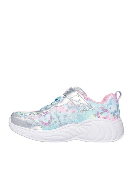 Παιδικά Παπούτσια Skechers Unicorn Dreams για Κορίτσια Heart Sparkles Slvr (Μεγέθη 27-35)