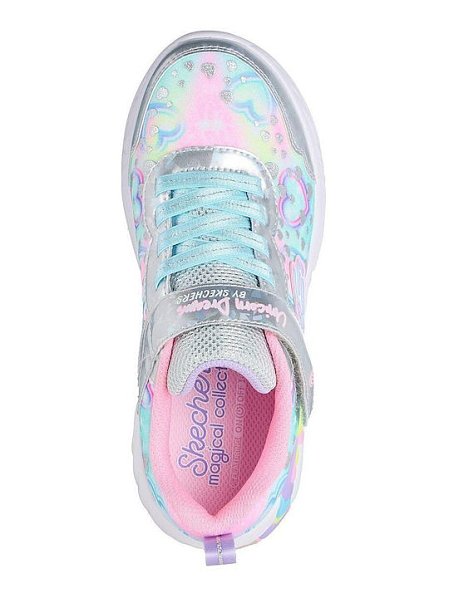 Παιδικά Παπούτσια Skechers Unicorn Dreams για Κορίτσια Heart Sparkles Slvr (Μεγέθη 27-35)