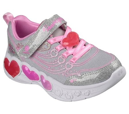 Παιδικό Παπούτσι για Κορίτσι Skechers Lighted Jewel Sparkle Mesh Sneaker (Μεγέθη 27-35)