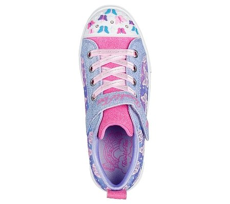 Παιδικά Παπούτσια Skechers Twinkle Sparks για Κορίτσια Ombre Flutte (Μεγέθη 27-35)