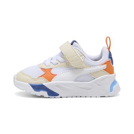 Βρεφικά Παπούτσια Puma Trinity για Αγόρια White/Orange (Μεγέθη 22-27)