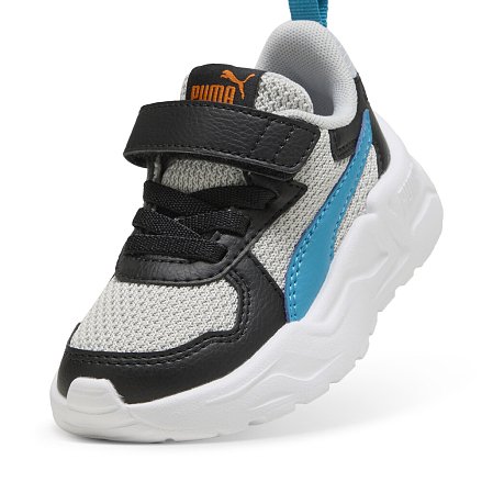 Βρεφικά Παπούτσια Puma για Αγόρια Trinity Lite Ac+ Light Grey/Blue (Μεγέθη 21-27)