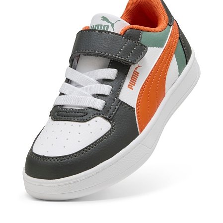 Παιδικά Παπούτσια Puma Caven 2.0 για Αγόρια Grey/Orange (Μεγέθη 28-35)