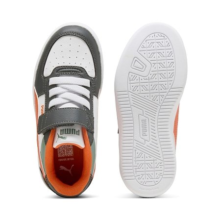 Παιδικά Παπούτσια Puma Caven 2.0 για Αγόρια Grey/Orange (Μεγέθη 28-35)