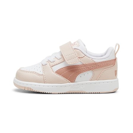 Βρεφικά Παπούτσια Puma Rebound V6 για Κορίτσια Peach (Μεγέθη 20-27)