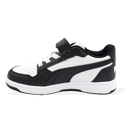 Παιδικά Παπούτσια Puma Rebound Black/White (Μεγέθη 28-35)