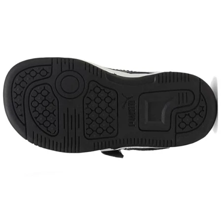 Βρεφικά Παπούτσια Puma Rebound για Αγόρια Black/White (Μεγέθη 21-27)