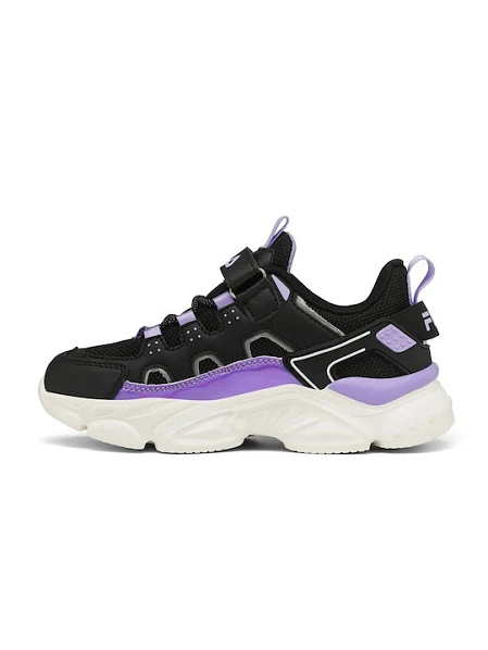 Παιδικά Παπούτσια Fila Memory Spinel για Κορίτσια Black/Purple (Μεγέθη 28-34)