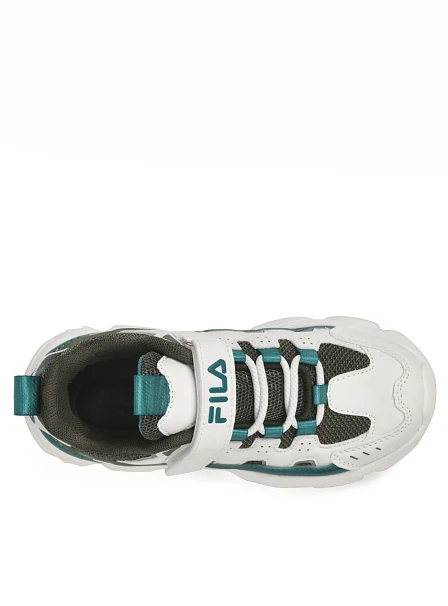 Παιδικά Παπούτσια Fila Memory Spinel 3 για Αγόρια Grey/Green (Μεγέθη 28-35)