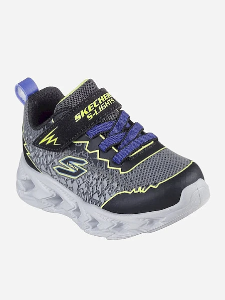 Βρεφικά Παπούτσια Skechers Vortex 2.0 για Αγόρια Grey (Μεγέθη 21,5-26,5)