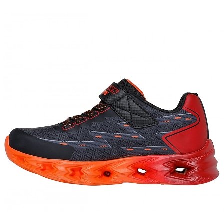 Παιδικά Παπούτσια Skechers Vortex για Αγόρια Black/Orange (Μεγέθη 27-35)
