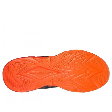 Παιδικά Παπούτσια Skechers Vortex για Αγόρια Black/Orange (Μεγέθη 27-35)