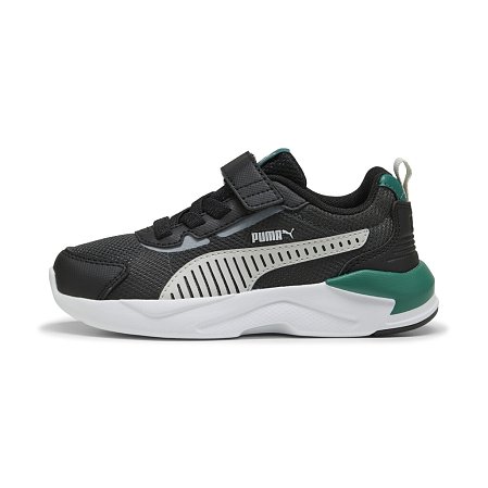 Παιδικά Παπούτσια Puma X-Ray 3 Lt για Αγόρια Black/Green (Μεγέθη 28-35)