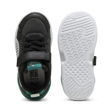 Βρεφικά Παπούτσια Puma X-Ray 3 Lt για Αγόρια Black/Green (Μεγέθη 21-27)
