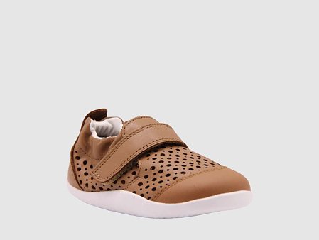 Βρεφικά Παπούτσια Bobux Step Up για Αγόρια Xplorer Go Punch Caramel (Μεγέθη 19-22)