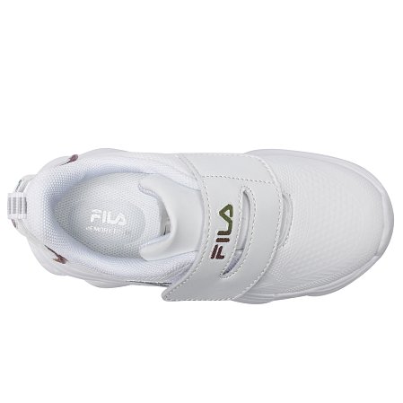 Βρεφικά Παπούτσια Sneakers Fila Musha Pu White (Μεγέθη 22-27)