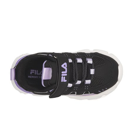 Βρεφικά Παπούτσια Fila Memory Spinel 3 για Κορίτσια Black/Purple (Μεγέθη 23-27)