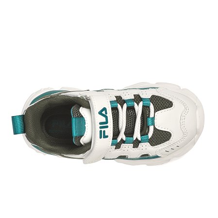 Βρεφικά Παπούτσια Fila Memory Spinel 3 για Αγόρια Grey/Green (Μεγέθη 24-27)
