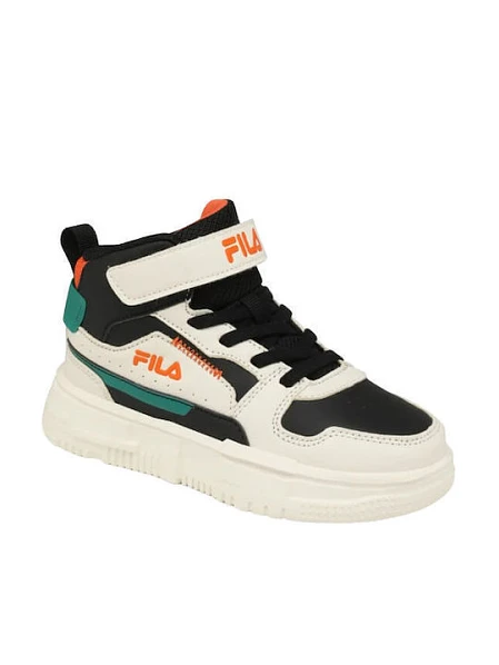 Βρεφικά Παπούτσια Fila Memory Ayo 3 για Αγόρια Beige/Black (Μεγέθη 24-27)